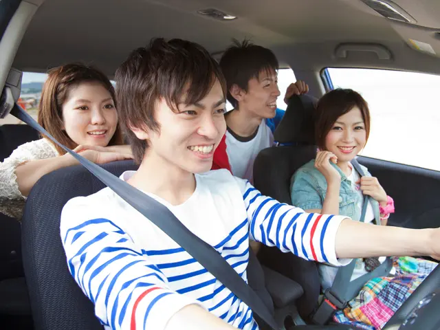 友人達とドライブ